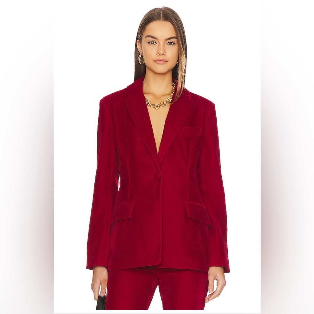 Steve Madden Harlow Blazer in Medium Red NWOT Small